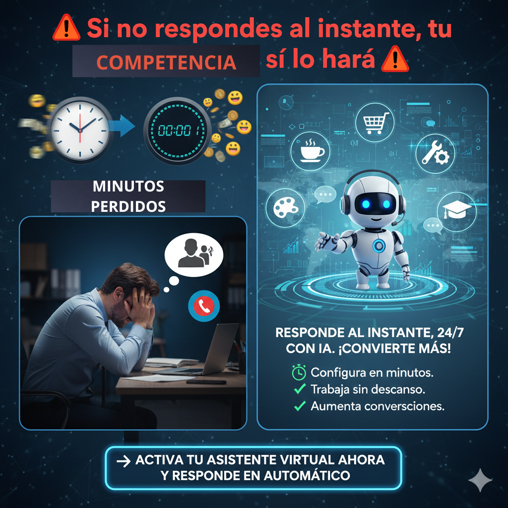 ASISTENTE VIRTUAL PARA TU NEGOCIO